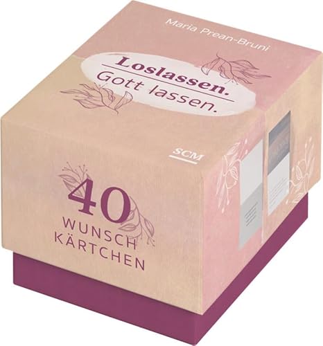 SCM Loslassen. Gott lassen. 40 Wunschkärtchen von SCM COLLECTION