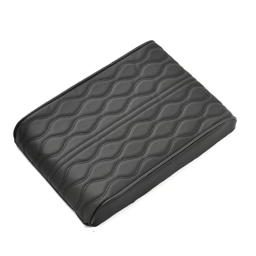 SCMDNOZ Auto Armlehnen Polste für BMW 2 Series Active Tourer (U06) 2021 2022 2023 2024 2025, Leder Armlehne Kissen Mittelkonsole Armlehne Pad, Auto Innenraum Zubehör,Black von SCMDNOZ