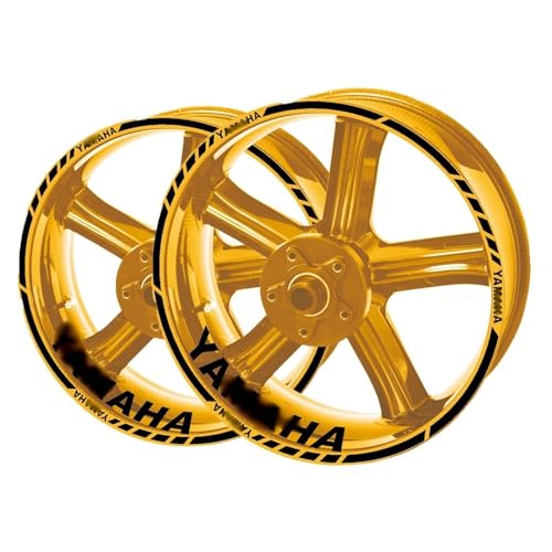 Motorrad Aufkleber Für Für Yzf Für R1 R3 R15 R1m R6 Für Mt07 Für Mt09 FZ6 Für R15 Für Wr450f Für Hp4 Motorrad Aufkleber Dekorative Streifen Felgenaufkleber(19) von SCMYK