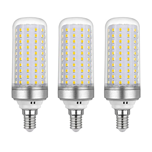 E14 Maiskolben LED Glühbirne 20W, AC175-265V, 2200LM Neutralweiß 4000K, Nicht Dimmbar, Entspricht 200W Glühlampe, E14 LED Mais Birnen für Wandlampe, Stehlampe, Kronleuchter, 3 Stück von SCNNC