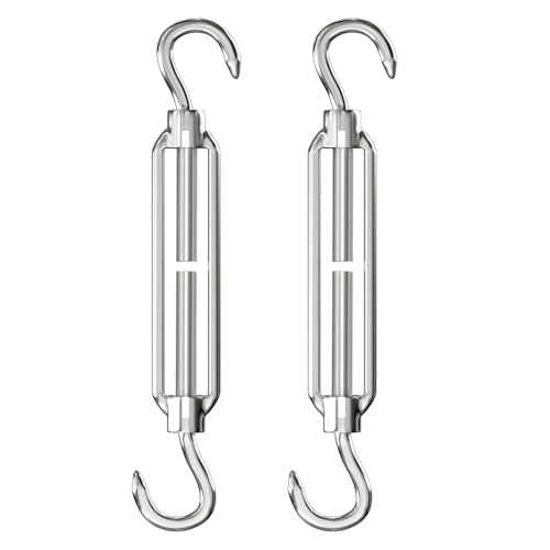 SCOOYUCK 2 Stück M5 Spannschloss, 304 Edelstahl Drahtseil Spanner，Erstellbare Spannschloss von SCOOYUCK