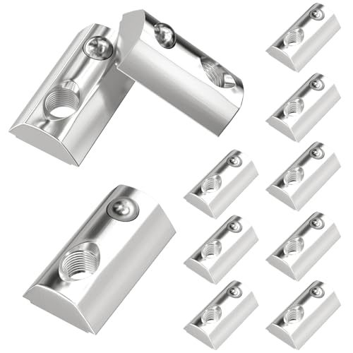 SCOOYUCK 50 Stück Nutensteine M5, Serie-20 Schiebemuttern, T Nut Hammermutter，für Aluminiumprofil Extrusionsschlitz Schiene (EU20-M5) von SCOOYUCK