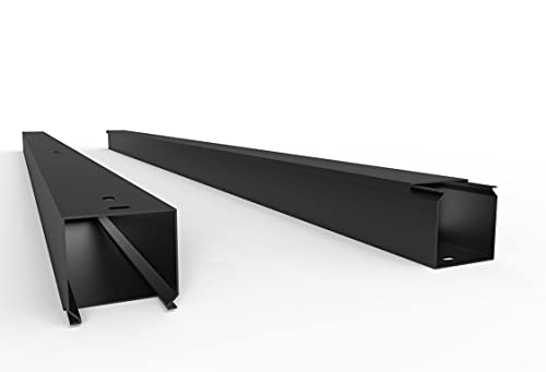 SCOS Smartcosat Kabelkanal schraubbar PVC Kunststoff, Aufputz Wand Kabelleiste, Kabelschacht Elektro Kanal 40 x 40 x 2000 mm 5 Stück a 2 m B x H x L, Graphit Schwarz SCOS Smartcosat Kabelkanal schraubbar PVC Kunststoff, Aufputz Wand Kabelleiste, Kabelschacht Elektro Kanal 40 x 40 x 2000 mm 5 Stück a 2 m B x H x L, Graphit Schwarz von SCOS Smartcosat