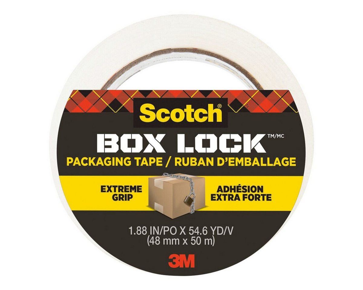 SCOTCH Klebeband Box Lock (1-St) 48 mm x 50 m Packband von SCOTCH