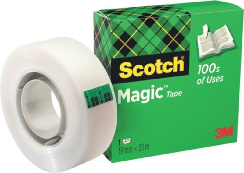 SCOTCH Klebeband Scotch® Magic-Tape Klebeband 19mmx33m 810 unsichtbar M8101933 von SCOTCH
