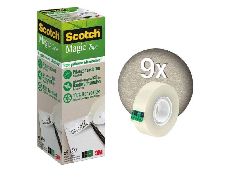 SCOTCH Klebeband Scotch Klebeband 'Magic A greener choice' 19 mm x (9-St) von SCOTCH