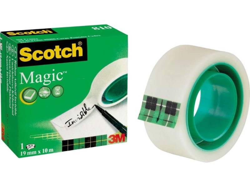 SCOTCH Klebeband Scotch Klebeband 'Magic' unsichtbar 19 mm x 10 m (1-St) von SCOTCH
