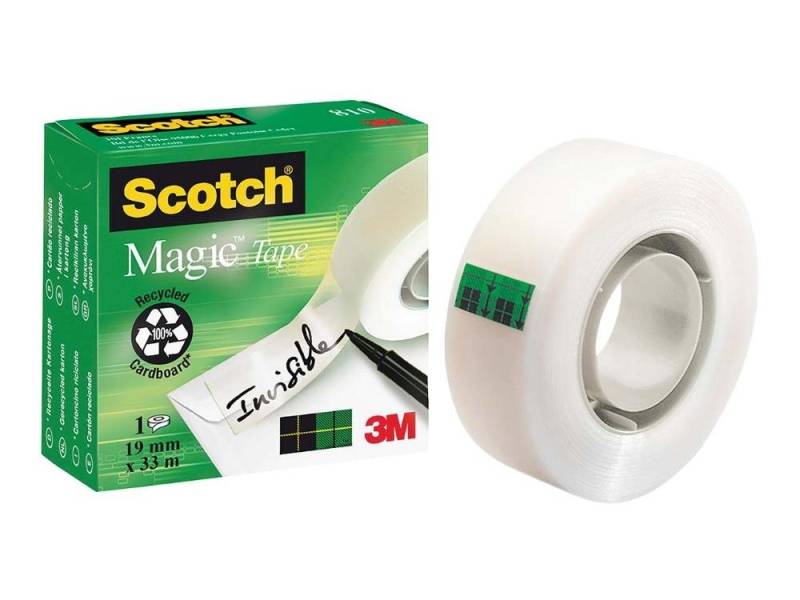 SCOTCH Klebeband Scotch Klebeband 'Magic' unsichtbar 19 mm x 33 m (1-St) von SCOTCH