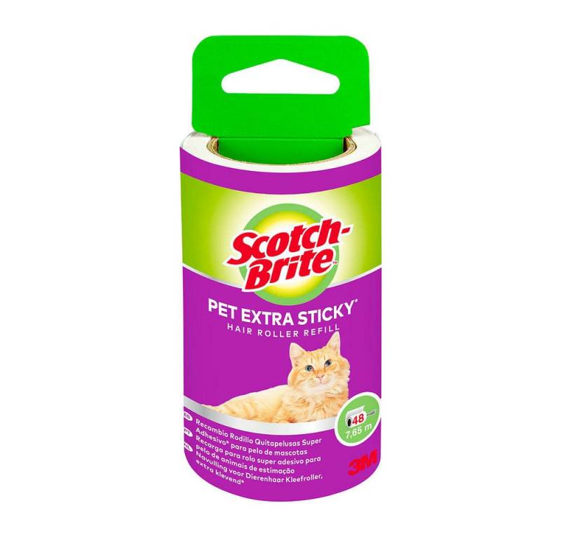 SCOTCHBRITE Fusselroller Scotch-Brite Nachfüllrolle für Tierhaar-Fusselroller von SCOTCHBRITE