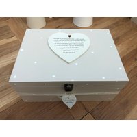 Ehemann Erinnerungsbox ~ in Liebevoller Erinnerung An Einen Mann Personalisiert Sehr Groß Oder Frau Mama Papa Etc Trauer von SCPLTD