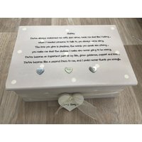 Personalisiertes Geschenk Wie Eine Mama An Mich. Step Mum Mother. Hochzeitsgeschenk Von Bride Mutter Der Braut Oder Geburtstag Weihnachtsgeschenk von SCPLTD