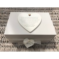 Personalized Memory Box .. Trauerfall in Erinnerung An Eine Geliebte Mum Mam Mom Oder Einen Beliebigen Namen, Den Sie Möchten. Sympathie. Verlust von SCPLTD