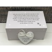 Shabby Chic Personalisierte Erinnerungsbox ~ in Erinnerung An Ehemann Oder Frau/Tochter Sohn Mama Papa Jeder Name Trauer Trauer Shabby Chic Personalisierte Erinnerungsbox ~ in Erinnerung An Ehemann Oder Frau/Tochter Sohn Mama Papa Jeder Name Trauer Trauer von SCPLTD