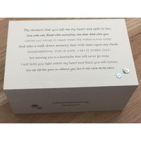 Shabby Chic Personalisierte Erinnerungsbox ~ in Erinnerung An Ehemann Oder Frau/Tochter Sohn Mama Papa Jeder Name Trauer Trauer Shabby Chic Personalisierte Erinnerungsbox ~ in Erinnerung An Ehemann Oder Frau/Tochter Sohn Mama Papa Jeder Name Trauer Trauer von SCPLTD