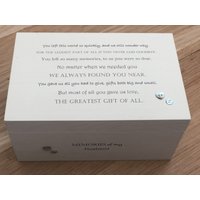 Shabby Chic Personalisierte Erinnerungsbox ~ in Erinnerung An Ehemann Oder Frau/Tochter Sohn Mama Papa Jeder Name Trauer Trauer Shabby Chic Personalisierte Erinnerungsbox ~ in Erinnerung An Ehemann Oder Frau/Tochter Sohn Mama Papa Jeder Name Trauer Trauer von SCPLTD