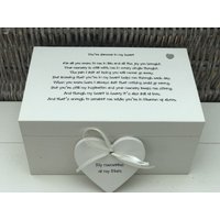 Shabby Chic Personalisierte Erinnerungsbox ~ in Memory Of Mum Mam Mama Oder Papa Oma Mutter Jeder Name Trauer Trauer Shabby Chic Personalisierte Erinnerungsbox ~ in Memory Of Mum Mam Mama Oder Papa Oma Mutter Jeder Name Trauer Trauer von SCPLTD