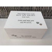 Shabby Chic Personalisiertes Geschenk in Erinnerung An Einen Geliebten Ehemann ~ Frau Nanny Nana Nan Gran Nannie Irgendeinen Namen .. Memory Box von SCPLTD