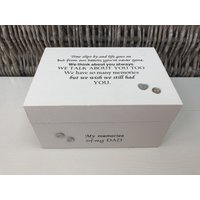 Shabby Chic Personalisiertes Geschenk in Erinnerung An Einen Geliebten Menschen Dad Daddy Vater Pops Irgendein Name .. Memory Box Trauerfall Verlust Shabby Chic Personalisiertes Geschenk in Erinnerung An Einen Geliebten Menschen Dad Daddy Vater Pops Irgendein Name .. Memory Box Trauerfall Verlust von SCPLTD