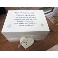 Shabby Hochzeitsgeschenk Für Die Braut Von Ihrer Brautjungfer Chic Präsentieren Personalisiert von SCPLTD