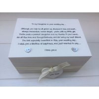 Shabby Personalisierte Schicke Box Tochter An Ihrem Hochzeitstag Geschenk Hochzeit Mutter Braut Schmuckstück Jeder Name Shabby Personalisierte Schicke Box Tochter An Ihrem Hochzeitstag Geschenk Hochzeit Mutter Braut Schmuckstück Jeder Name von SCPLTD