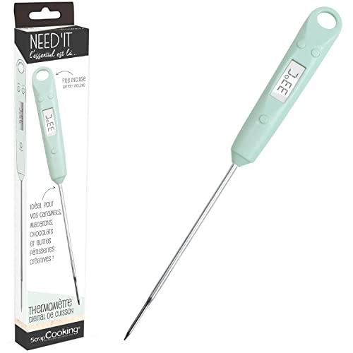 SCRAP COOKING 5179 Digital Lebensmittel Thermometer/Pet 27 x 5 x 2 cm, Mehrfarbig SCRAP COOKING 5179 Digital Lebensmittel Thermometer/Pet 27 x 5 x 2 cm, Mehrfarbig von ScrapCooking