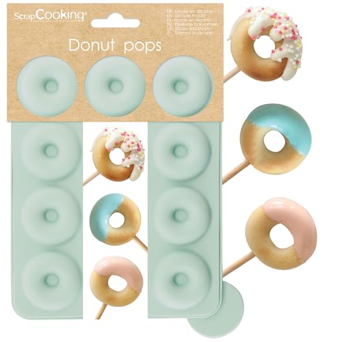 ScrapCooking - Silikonform für Cake Pops Donuts - 3188 von ScrapCooking