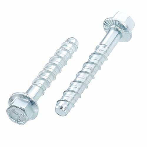 Betonschrauben verzinkt Option 1 Sechskantkopf 6 x 50 mm - 100 Stück Betonschrauben verzinkt Option 1 Sechskantkopf 6 x 50 mm - 100 Stück von SCREW REBEL