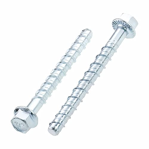 Betonschrauben verzinkt Option 1 Sechskantkopf 6 x 70 mm - 50 Stück Betonschrauben verzinkt Option 1 Sechskantkopf 6 x 70 mm - 50 Stück von SCREW REBEL