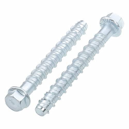 Betonschrauben verzinkt Option 1 Sechskantkopf 8 x 80 mm - 25 Stück Betonschrauben verzinkt Option 1 Sechskantkopf 8 x 80 mm - 25 Stück von SCREW REBEL