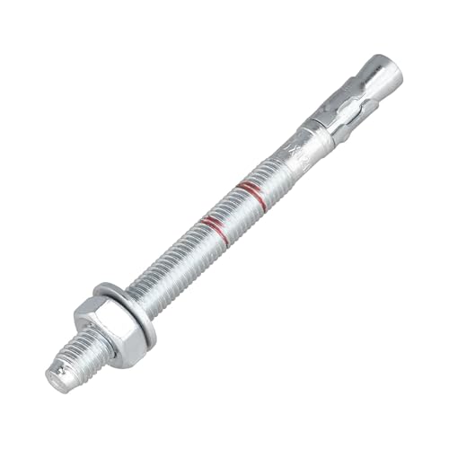 Bolzenanker M10x80mm – 100 Stk – SW17 – Schwerlastanker für ungerissenen Beton – ETB-Zulassung Option 7 & ETA – verzinkt von SCREW REBEL