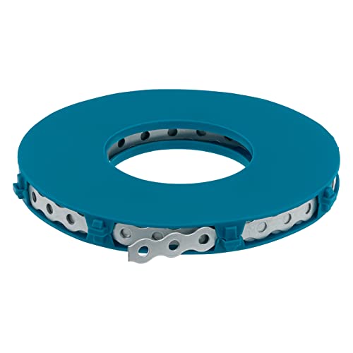 Montagelochband gewellt C2 auf Rolle (12 mm x 0.8 mm x 10 m) von SCREW REBEL