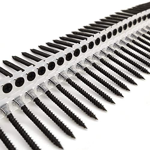 SCREW REBEL Hartgipsplattenschrauben 3,9x38mm magaziniert 5.000 Stück, Doppelgang-Gewinde mit Gegengewinde unter dem Kopf, für Holz & Metall bis 0,7mm – phosphatiert, PH2 SCREW REBEL Hartgipsplattenschrauben 3,9x38mm magaziniert 5.000 Stück, Doppelgang-Gewinde mit Gegengewinde unter dem Kopf, für Holz & Metall bis 0,7mm – phosphatiert, PH2 von SCREW REBEL