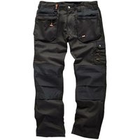 Scruffs - Arbeitshose "Worker Plus", schwarz Größe 94 lang von SCRUFFS