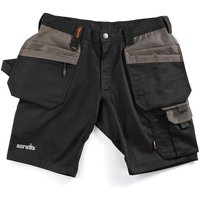 Arbeitsshorts "Worker Plus" mit Holstertaschen, schwarz Größe 46 von SCRUFFS