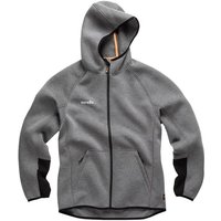 Scruffs - Kapuzenpullover "Trade Air-Layer", grau Größe xxl von SCRUFFS