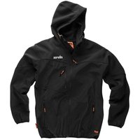 Scruffs - Softshelljacke "Worker", schwarz Größe l von SCRUFFS