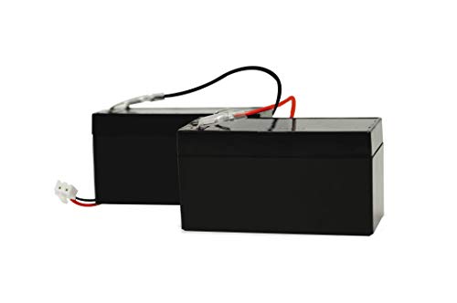 SCS SENTINEL AAM0081 Notbatterien Sicherungsbatterie-Motorzubehör Austausch Kit 2 Ersatzbatterien Batterie-Tor 1-3-AAM0081, None, norme von SCS Sentinel