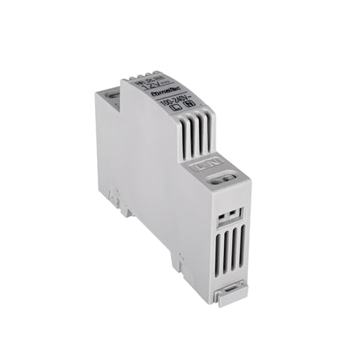 SCS Sentinel, AAA0046, Netztransformator 12V, Schaltnetzteil DIN-RAIL, Netzteil, Ideal für den Betrieb von Überwachungs- und Zutrittssystemen, Türsprechanlage von SCS Sentinel