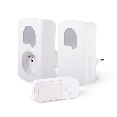 SCS Sentinel, CSF0111, Kabelloser Türgong ohne Batterien, weiß - 2er Set - Sone Duo von SCS Sentinel