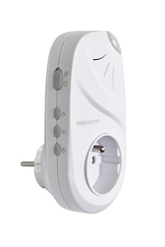 SCS Sentinel - CSF0077 - Kabelloser Plug-in Türgong - Türklingel mit 100 m Reichweite - 36 Melodien - Druckknopf mit Batterie und Bedienungsanleitung - Plug2Bell 100 Light SCS Sentinel - CSF0077 - Kabelloser Plug-in Türgong - Türklingel mit 100 m Reichweite - 36 Melodien - Druckknopf mit Batterie und Bedienungsanleitung - Plug2Bell 100 Light von SCS Sentinel
