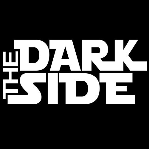 Auto-Aufkleber 17.8 * 8Cm The Dark Side Stilvoller Text Vinyl Aufkleber Auto Styling Körper Aufkleber Zubehör Schwarz/Silber Auto-Aufkleber 17.8 * 8Cm The Dark Side Stilvoller Text Vinyl Aufkleber Auto Styling Körper Aufkleber Zubehör Schwarz/Silber von SCSHY