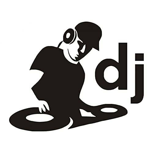 SCSHY Auto-Aufkleber Dj Musik Fenster Wand Home Glas Auto Aufkleber Tür Laptop Auto Truck Vinyl Aufkleber von SCSHY