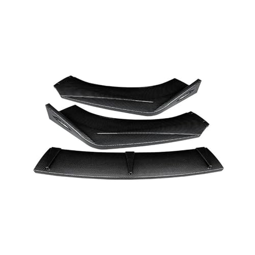 SCSTHRCRA Für A*UDI A1 2011-2019 Auto Lip Splitter Front Schaufel Spoiler Diffusor Canard Protector Frontspoiler(Carbon Fiber Look) von SCSTHRCRA