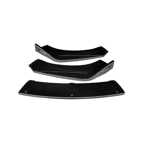 SCSTHRCRA Für A*UDI A1 2011-2019 Auto Lip Splitter Front Schaufel Spoiler Diffusor Canard Protector Frontspoiler(Gloss Black) von SCSTHRCRA