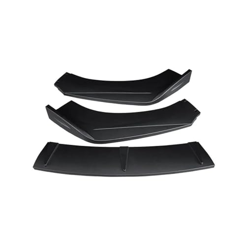 SCSTHRCRA Für A*UDI A1 2011-2019 Auto Lip Splitter Front Schaufel Spoiler Diffusor Canard Protector Frontspoiler(Matte Black) von SCSTHRCRA