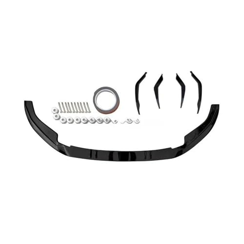 SCSTHRCRA Für A*UDI A4 Rs4 2017-2020 Auto Lip Splitter Front Schaufel Spoiler Diffusor Canard Protector Frontspoiler von SCSTHRCRA