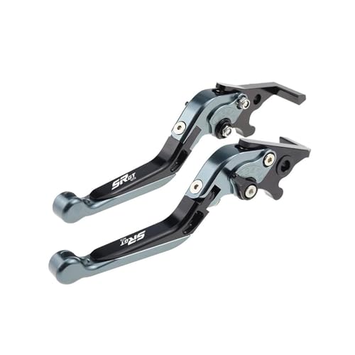 SCSTHRCRA Für A&PRILIA SR GT 125 GT125 2021-2023 Motorrad CNC Zubehör Klapp Ausziehbare Bremse Kupplung Hebel Einstellbare Griff Kupplung- & Bremshebel(D) von SCSTHRCRA