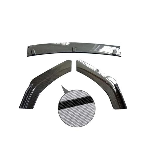 SCSTHRCRA Für Altima Für Teana 2016-2018 Auto Stoßstange Lip Splitter Front Schaufel Spoiler Diffusor Canard Protector Frontspoiler(Carbon Surface) von SCSTHRCRA