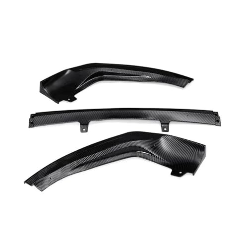 SCSTHRCRA Für IS250/350/300 AWD F-Sport Modell 2014-2016 Auto Stoßstange Lip Splitter Front Schaufel Spoiler Diffusor Canard Protector Frontspoiler(Carbon Fiber Look) von SCSTHRCRA