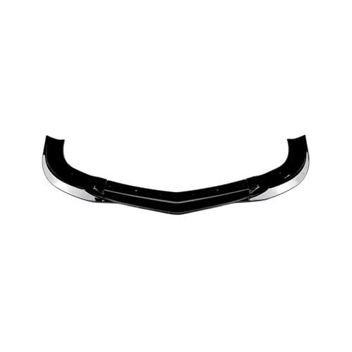 SCSTHRCRA Für M&ercedes Für B&ENZ C-Klasse C63 AMG W204 2007-2010 Auto Front Stoßstange Splitter Lip Spoiler Protector Diffusor Frontspoiler(Glossy Black) von SCSTHRCRA